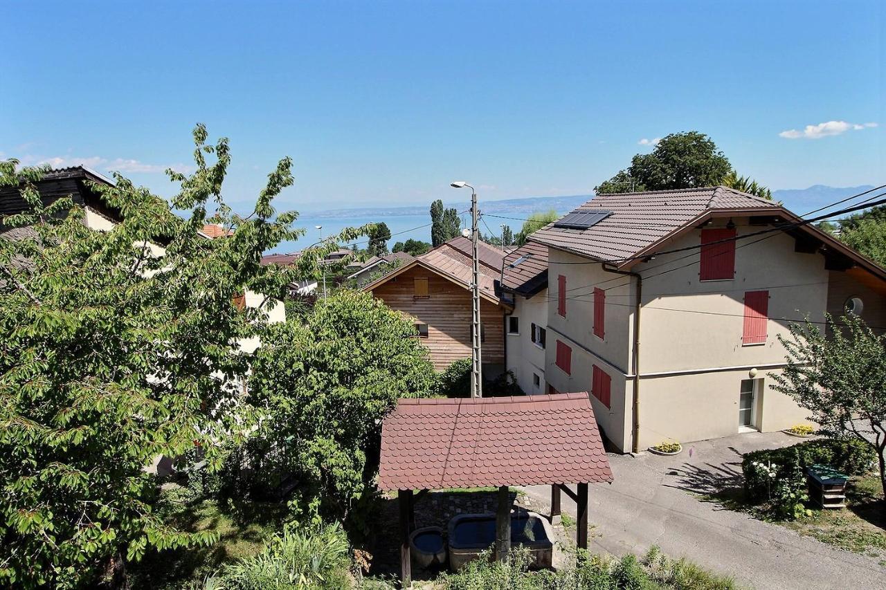 Apt Type 3 En Duplex Sur Evian Les Bains Vue Lac Ngoại thất bức ảnh